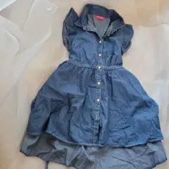 LOVE RABBY デニム半袖ワンピースのサムネイル