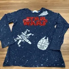 H &M STAR WARS スパンコール Tシャツ 140センチ　10歳