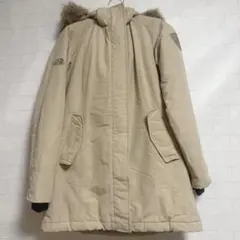 美品 ノースフェイス マクマード 中綿ジャケット ベージュ M S-177