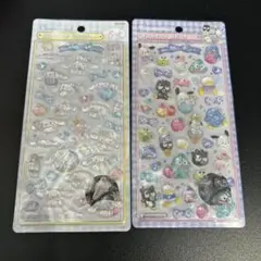 ボンボンドロップシール サンリオ　シナモロール　はぴだんぶい　2シートセット