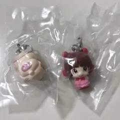 手塚治虫キャラクター めじるしアクセサリー ガチャ ピノコ ヒョウタン2点セット
