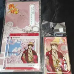 沖田総悟 銀魂 お花見 アクリルキーホルダー アクリルブロック