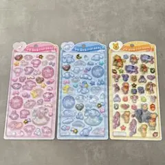 うるちゅるPOP SEAL シール 3枚セット サンリオベビー ディズニー
