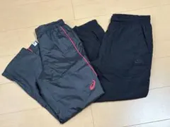 【asics ＆ NIKE ❣️】asics ＆ NIKE ランニングパンツ暖パン