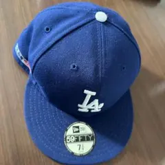 【米国製】59FIFTY ニューエラ　ドジャースキャップ