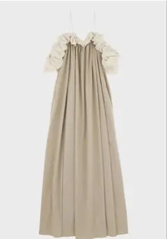 the toe Erie Frills Onepiece beige Mサイズ - メルカリ