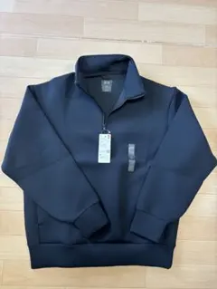 UNIQLO ウルトラストレッチ ドライ スウェット ハーフジップ プルオーバー