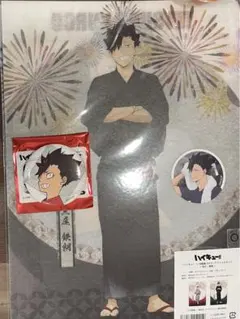 ハイキュー　黒尾鉄朗　4点セット　バラ売り可　和紙風A4クリアファイル　孤爪