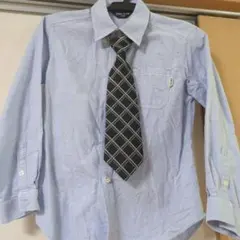 COMME CA ISM 120A 長袖シャツ ネクタイ付き