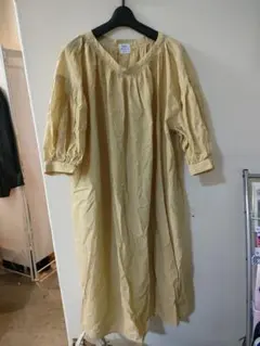 れ*す様 coen ベージュ シャツワンピース FREEサイズ