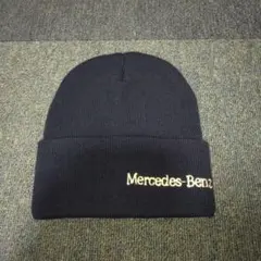 Mercedes-Benz ネイビー ビーニー帽子