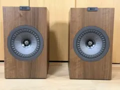 KEF Q350 スピーカー ペア ウォールナット　サランネット付き ブックシェルフスピーカー サランネット別売り Q350 WALNUT