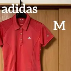 adidas アディダス　テーラーメイド　ゴルフ　ポロシャツ　レディース　M 赤
