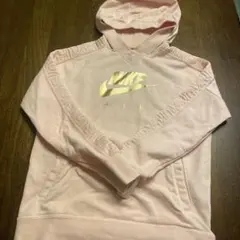Nike ピンク フード付きパーカー