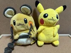 ポケモン デデンネ ピカチュウ ぬいぐるみ マスコット