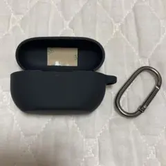 WF-1000XM5 ケースカバー ブラック 黒 傷防止 シリコン SONY