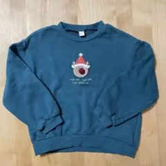 apres les cours トナカイ トレーナー サイズ120 クリスマス
