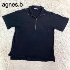 agnes b. homme ブラックカラー 半袖 シャツのサムネイル