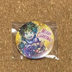 僕のヒーローアカデミア クリスマスオーナメント風 缶バッジ 緑谷出久