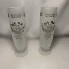ミッキー ミニー ウェディンググラス 2個セット