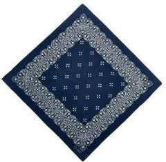 アイアンクロス柄/ショベル柄/バンダナ（NV）ヴィンテージ レトロ 限定入荷