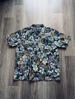 美品】ポールスミス アロハシャツ 半袖シャツ 総柄 ボタニカル