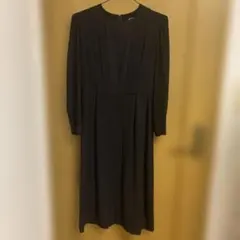 東京イギン★　ブラックフォーマル　夏用礼服　高級喪服　9号　ワンピース　法事
