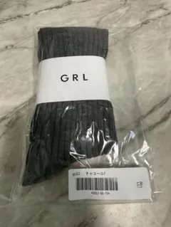 GRL リブソックス チャコール
