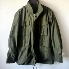 M65 ジャケット　ミリタリー　メンズ　カーキ　軍　春秋冬　汎用性