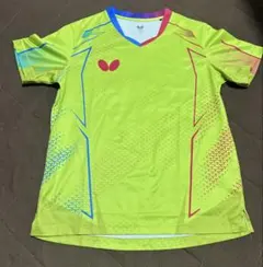 バタフライ 卓球ウェア ライムグリーン