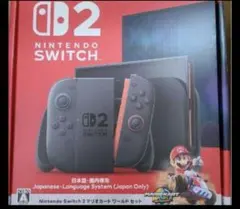 Nintendo Switch 2 日本語専用 マリオカートセットレシート付き