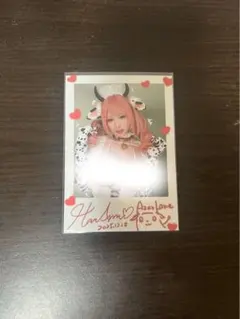 HaneAme 雨波 有料会員特典 サイン付きチェキ2枚セット② - メルカリ