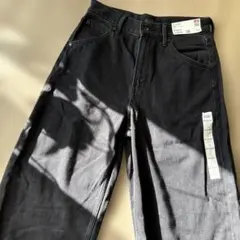 【低身長向け】UNIQLO バギーカーブジーンズ　25インチ股下67センチ