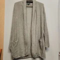 GAP グレー ニット　カーディガンのサムネイル