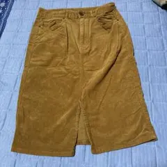 コーデュロイスカート