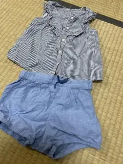 H&M キッズ　セットアップ　トップス　パンツセット
