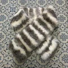 ラビットファー　マフラー