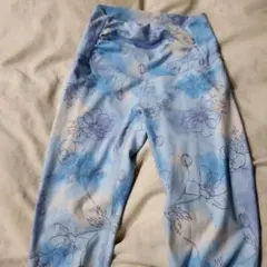 花柄ハイウエストヨガパンツ