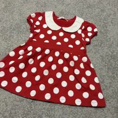 disney ミニーちゃん　ワンピース　80cmのサムネイル