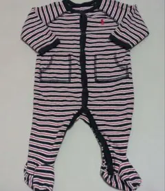 Ralph Lauren ストライプロンパース