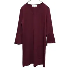 W-86 ROPE PICNIC カットソーワンピース レッド 長袖 レディース