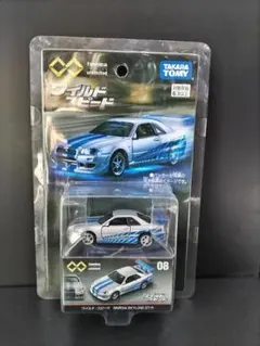 タカラトミー ワイルドスピード BNR34 SKYLINE GT-R 08