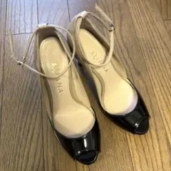 【お値下げ中】ダイアナ⭐︎オープントゥパンプス　23㎝
