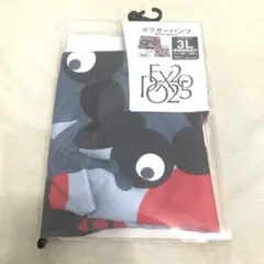 新品未使用　ミャクミャク ボクサーパンツ 3L 万博 黒ミャク