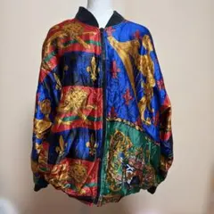 ナイロンジャケット　バロック調