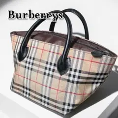 Burberrys ブルーレーベル ノバチェック ミニトート 美品