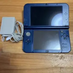 【上画面IPS液晶・充電器付き】New3DS LL メタリックブルー動作確認済