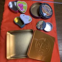 デザイン缶有名メーカー揃い美品5缶セット❣️