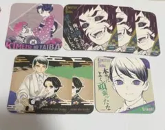 鬼滅の刃 原画　ジャンプショップ　アートコースター　猗窩座　愈史郎　獪岳