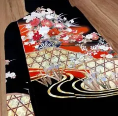 洗練された逸品&極美品【正絹 和装小物 着物 振袖 留袖 和装 訪問着 黒留袖】